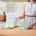 thumbnail image 5 of Momcozy 4 in 1 Bottle Sterilizer and Dryer, Modular Nesting Space Saving Design, 6 Bottles Capacity, Drying Rack Included, 5 of 8