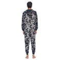 thumbnail image 4 of Ashford & Brooks Men's Adult Mink Fleece Hooded One-Piece Union Suit Pajamas, 4 of 5