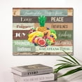 thumbnail image 3 of Fruit of the Spirit Wall Art,Fruits of the Spirit Wall Decor,Galatians 5:22:23 Canvas Poster Print Wall Decor,Christian Religious Scripture Home Kitchen Dining Room Wall Decoration W626, 3 of 6