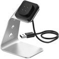 thumbnail image 2 of Smart Watch Magnetic Charger Dock Intalligent Watch Charger Dock Smart Bracelet Aluminum Charging Stand Station Compatible with Sense/Versa 3 Charger Stand Charging Cable Base Cradle, 2 of 8