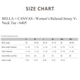 thumbnail image 3 of BELLA + CANVAS Women’s Jersey V-Neck T-Shirt, Assorted Short Sleeve Shirts 100% Ring-Spun Cotton Bulk V-Neck Tee, Mix Tees (Dark Color 6 Pack, L), 3 of 8