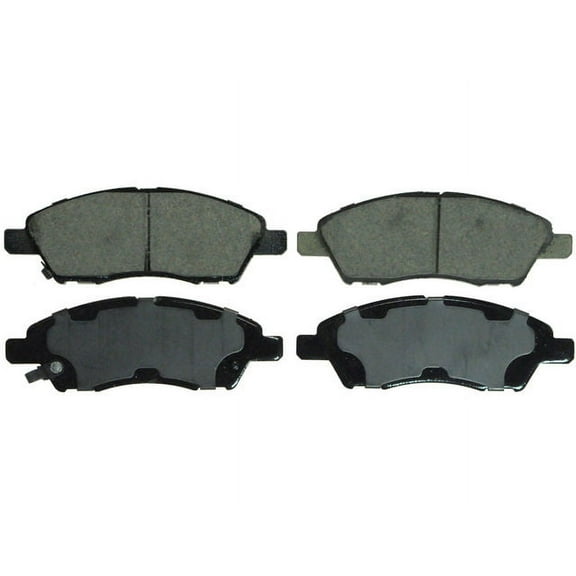 Front Brake Pad Set - Compatible with 2014 - 2019 Nissan Versa Note 2015 2016 2017 2018