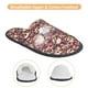 thumbnail image 3 of Balery Skull rock record artist Pantuflas de Casa de Felpa Silenciosas con Diseño Estampado, Zapatillas Cómodas Antideslizantes de Algodón para Interior-Medium, 3 of 8