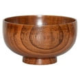 thumbnail image 2 of opvise Wooden Noodles Rice Soup Bowl Food Storage Container Kitchen Tableware Gadget 4, 2 of 8
