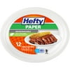 Hefty® Paper Microwavable Eco-Friendly 9.88 x 12.5 in. Oval Platters 12 ct Pack