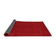 thumbnail image 2 of Ahgly Company Indoor Round Abstract Red Contemporary Area Rugs, 7' Round, 2 of 4
