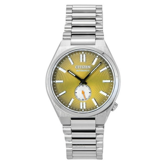 Citizen Reloj Tsuyosa Automático de Acero Inoxidable con Esfera Verde Texturizada y Segundero Pequeño NK5010-51X para Hombre