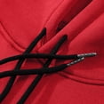 thumbnail image 4 of AherBiu Hoodies For Men Fleece Lined Drawstring Sweatshirts With Pockets Fall Winter Warm Solid Color Casual Workout Pullovers, 4 of 7