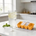 thumbnail image 2 of Silicone Ice Cube Tray with Lid for Freezer, Stackable Large Ice Cube Molds for , Cocktails, Easy Release Silicone Tray, Flexible Ice Mold for Drinks and Beverages, 2 of 4