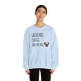 thumbnail image 4 of Weekends, Coffee, and My Pug Sweatshirt Image of Pug, 4 of 4