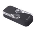thumbnail image 1 of SUTENGDA 2 PCS Black&White Portable Mini Dental Floss Picks Dispenser Floss Holder Upgrade Automatic Travel Case Floss Dispenser Refillable Floss Box Professional Floss Organizer for Teet, 1 of 6
