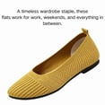 thumbnail image 3 of CHICVOMEY Women's Knit Pointed-Toe Flats Shoes - Comfortable Slip On Casual Walking Flats for Work Office, 3 of 8