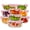 Pink, variant on Glass Food Storage Containers With Lids  [18 Piece] Meal Prep Airtight Lunch Bento Boxes & Leak Proof (9 9 Containers) - Deep Blue