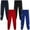 Navy/Royal/Black/Red, variant on Boys' Sweatpants - Breathable Active Tricot Jogger Track Pants for Boys (Sizes: 4-18)
