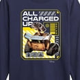 thumbnail image 3 of Disney Wall-E - All Charged Up - Toddler & Youth Long Sleeve Graphic T-Shirt, 3 of 5