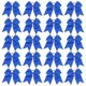 thumbnail image 1 of 20 PCS 8 Inch Cheer Hair Bows Large Cheerleading Big Hair Bows with Ponytail Holder Hand-made Grosgrain Ribbon Hair Accessories for Teen Girls (Blue), 1 of 4