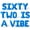 Blue, variant on Letter Balloons - SIXTY TWO IS A VIBE 16" Inch Alphabet Letters Foil Mylar Balloon 62nd Birthday Party Banner (Black)