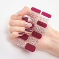 thumbnail image 1 of 20 Colors High Quality Nail Wraps Full Cover Nail Stickers Colorful Decals For Nail Art, 1 of 5