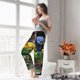 thumbnail image 5 of Fotbe Colorful Viper Snake Pantalones de Pijama para Mujer, Pantalones de Dormir, Pantalones Pj con Cordón y Bolsillos-Medium, 5 of 6