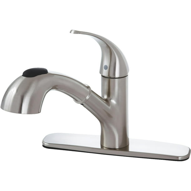 Home Impressions Pull-Out Kitchen Faucet Sprayer - Walmart ...