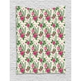 thumbnail image 1 of Tropical Tapestry, Joyous Exotic Floral Pattern with Plumeria and Hibiscus Flowers and Palm Leaves, Wall Hanging for Bedroom Living Room Dorm Decor, 60W X 80L Inches, Multicolor, by Ambesonne, 1 of 2