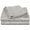 Gray, variant on BNM Italian Paisley Cotton Blend Sheet Set, Twin, Dark Grey