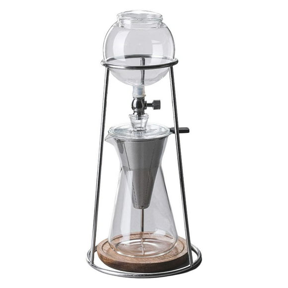GROWTH TANK Iced Coffee Cold Brew Drip Cold Brew Coffee Maker Ice Coffee Maker Coffee Maker Drip Cold Brew Coffee 600ml Espresso Drip Maker