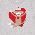thumbnail image 4 of Inktastic Hug Sock Monkey Boys or Girls Baby T-Shirt, 4 of 5