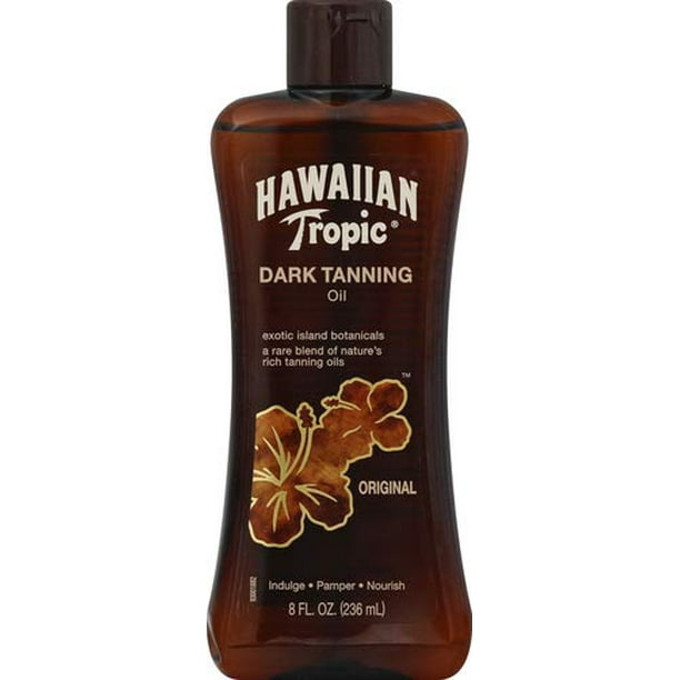 Hawaiian Tropic Dark Tanning Oil Original 8 oz Walmart.ca