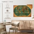thumbnail image 5 of Elephant Stock Be The Change World Map Wall Art - Horizontal Canvas Wall Art - Living Room Wall Decor - Inspirational And Typography Canvas - Teal And Orange Decor - 48" x 32", 5 of 8
