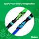 thumbnail image 3 of Juego de espadas láser LED dobles extensibles Boley, azul y verde, 3 of 6