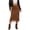 Coffee, variant on Skirts for Women Elegant Satin Skirt with Lace Trim Detail Flowy Midi Length Party Wear Casual Women Midi Skirt Beige L