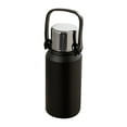 thumbnail image 2 of JWshufel Large Capacity Insulated Water Bottle 316 Stainless Steel Sports Kettle with Two Lids and Shoulder Strap for Hiking Travel Gym Leak Proof 32 oz for Hot or Cold Drinks, 2 of 5