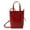 Red, variant on Women Shoulder Bag Stylish Phone Bag PU1eatherCrossbody Bag Retro Handbag Korean Styles Messenger Bag for Daily