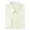 thumbnail image 2 of The Men's Shirts Italy Premium Long Sleeve French Convertible Cuff Solid Dress Shirt, 2 of 2