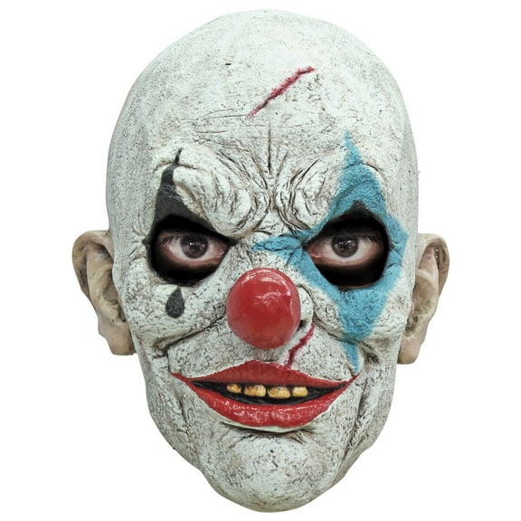 Máscara De Payaso Clown Tears Ghoulish Productions,Máscara De Látex De Payaso Terrorífico Disfraz Halloween.