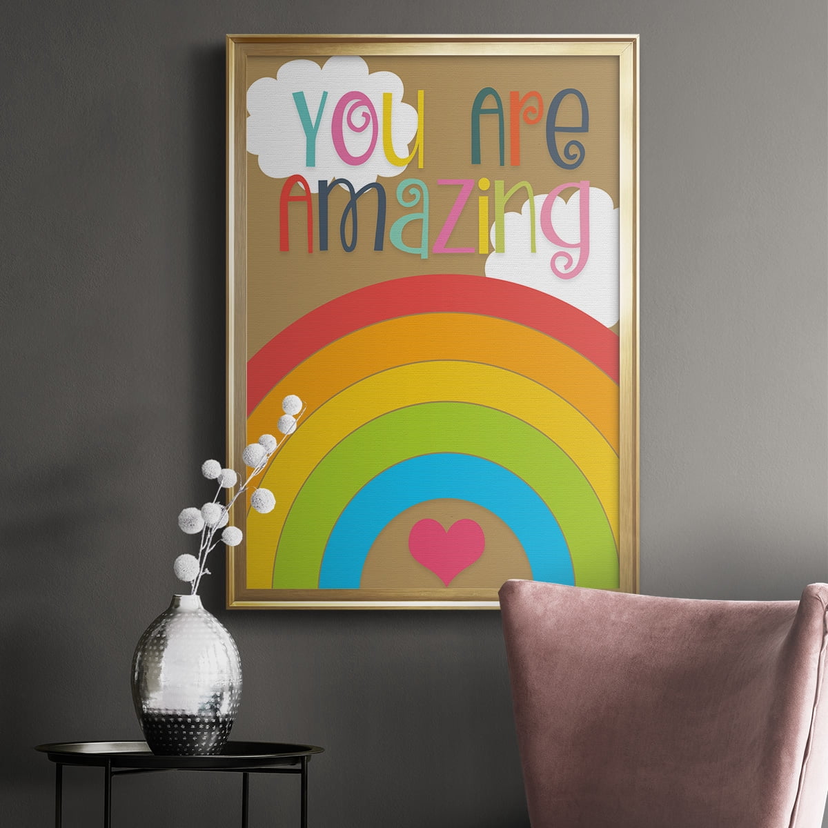 You Are Amazing Premium Framed Print - Ready to Hang