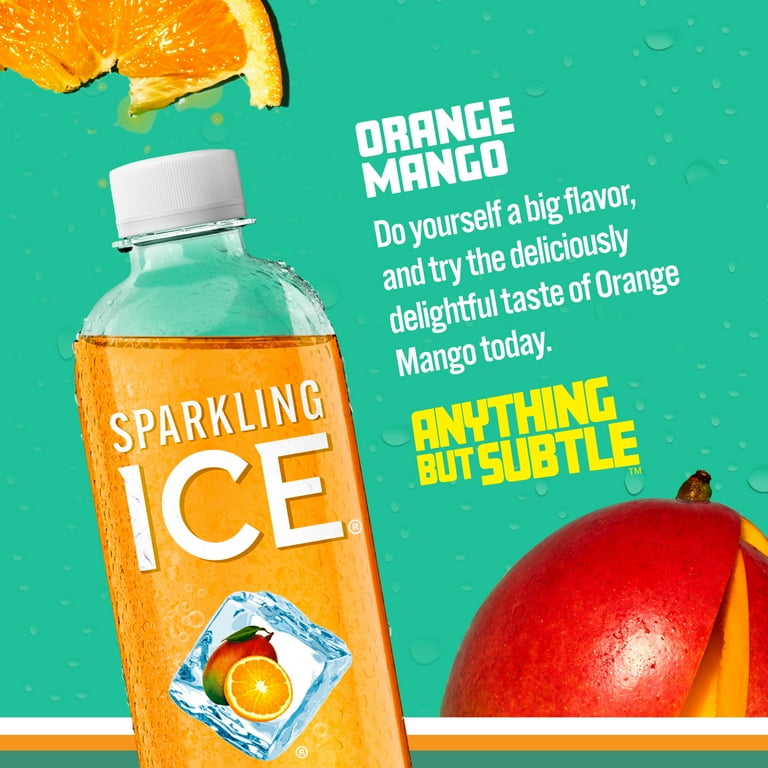 Sparkling Ice Orange Mango, 17 fl oz Bottles, 12 Pack photo 4