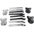 thumbnail image 5 of Motorcycle Rear Swingarm Axle Covers Kit 6Pcs for Harley for Softail FXST FLSTC FXS FLS FLSTF FLSTFB FLSTN(Black), 5 of 5