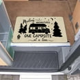 thumbnail image 4 of Camping Door Mat,Camper RV Entranc Decorative Welcome Doormat,Making Memories One Campsite at A Time Decoration Door Mat for Indoor/Outdoor Kitchen Rugs 17x30 inch, 4 of 6