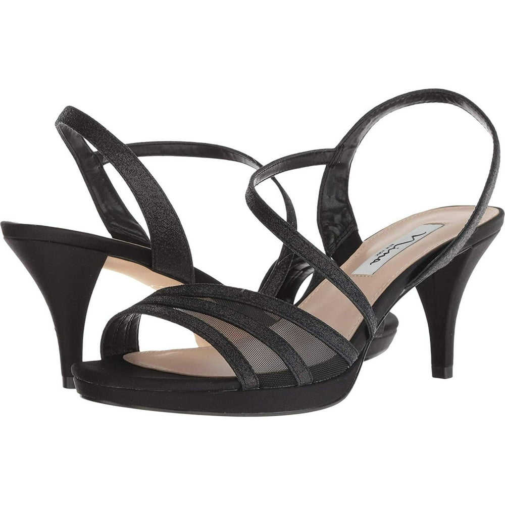 Nina Shoes Nina Womens Nazima Open Toe Special Occasion Slingback