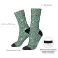 thumbnail image 4 of KLL Veterinary Clinics Print Cool Socks Men's Women's Crew Socks Funny Crazy Novelty Stockings, 4 of 6