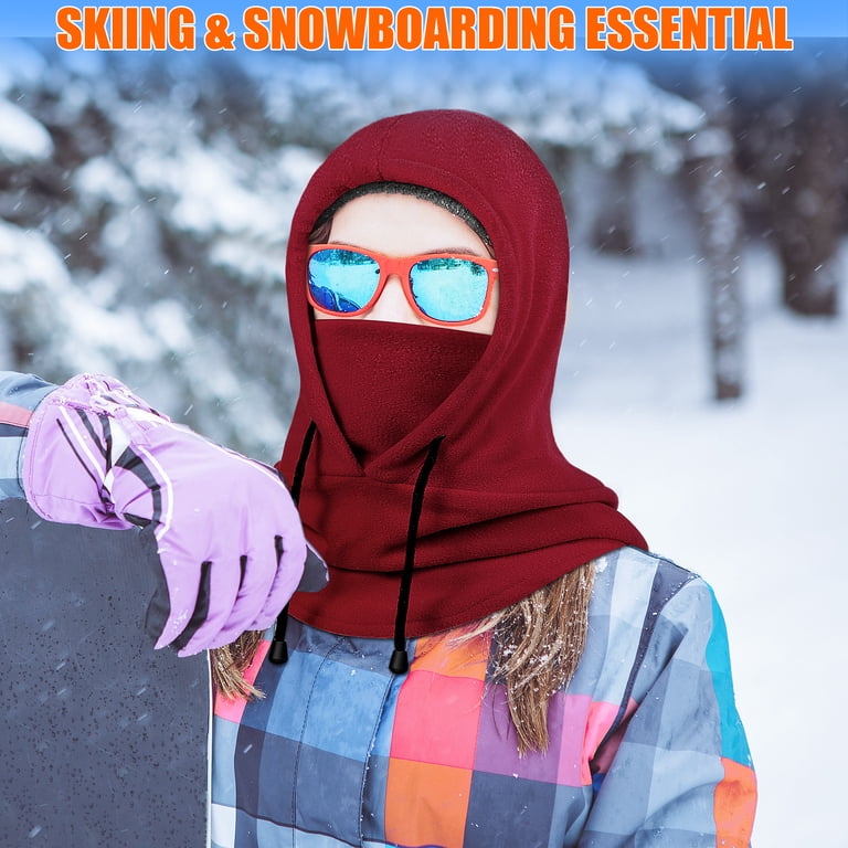 Finvizo Winter Balaclava Ski Mask: Hood Hats Fleece  display picture 3