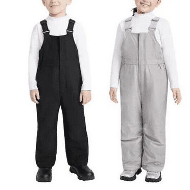 Gerry Performance Snow BIB With Adjustable Suspenders Size 5 Kids (Black, Small)