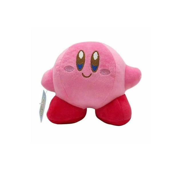 Juego de Nintendo rosa Kirby, juguete de peluche, Pose de pie, muñeco de peluche suave, regalo para niños, 15cm XianweiShao 8390613906168