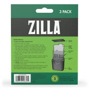 Zilla Replacement Filter Cartridges Medium, 3 Pack