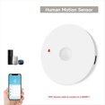 thumbnail image 6 of Tuya Smart Human Motion Sensor Wifi Detect Human Body PIR Movement with Luminance Safety Protect Remote Control,1 * Human Motion Sensor 1 * Type-C Data Cable,White, 6 of 8