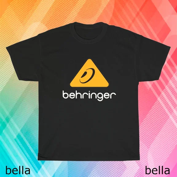 New Behringer Sound Audio LOGO T-Shirt Funny Size S to 5XL