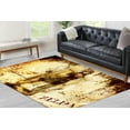 thumbnail image 2 of Brown Rugs, Movie Room Rug, Game Room Rugs, Living Room Rug, Modern Rugs, Bridesmaid Gift Rug, Printed Rug, Popular Rugs, Large Rug, 5.2'x7.5' - 160x230 cm, 2 of 7