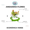 thumbnail image 5 of Andadera Para Bebé Babytek Juguetero Abeja Verde, 5 of 5
